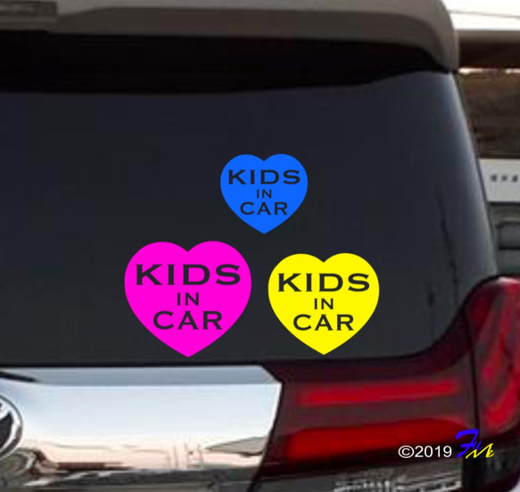 Kids In CAR26 ステッカー 3枚目の画像