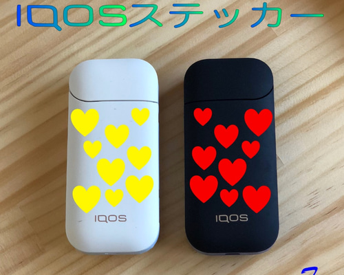 IQOS【アイコス】ハート ステッカー アイコスケース（iQOS・電子