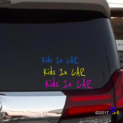 Kids In CAR12 ステッカー 2枚目の画像