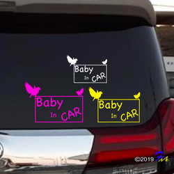Baby In CAR29 ステッカー 3枚目の画像