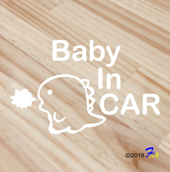 Baby In CAR22 ステッカー 1枚目の画像