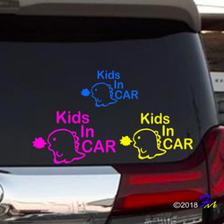 Kids In CAR17 ステッカー 3枚目の画像