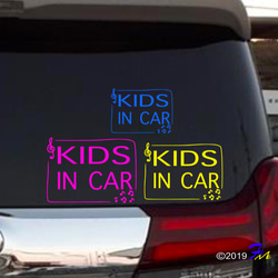 Kids In CAR22 ステッカー 3枚目の画像