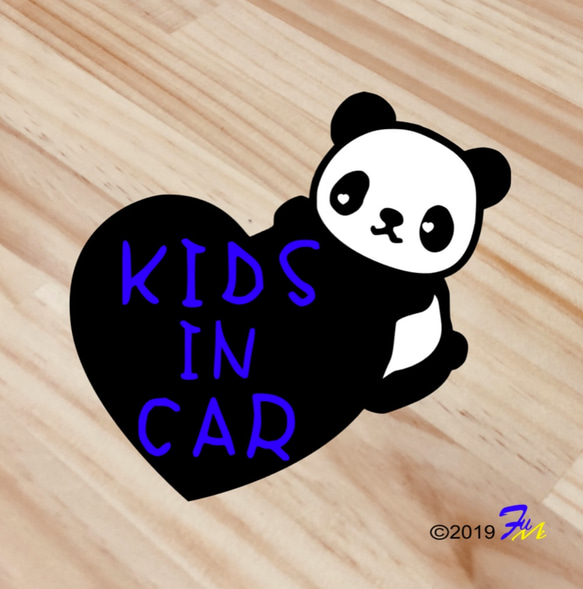 Kids In CAR24 プリントステッカー 1枚目の画像