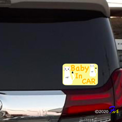 Baby In CAR15 プリントステッカー 2枚目の画像