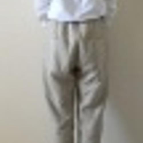 Deres リネン パンツ ホワイト 2 試着のみ】deres デレス 11th リネン