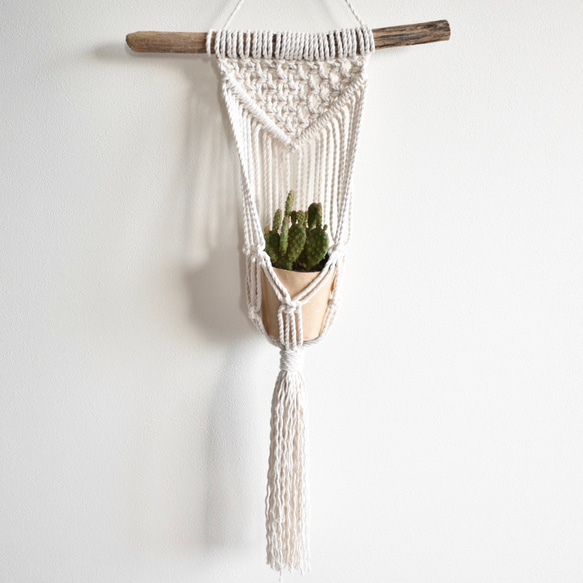 DIYキット✳︎マクラメプラントハンガー 初心者向け タペストリー