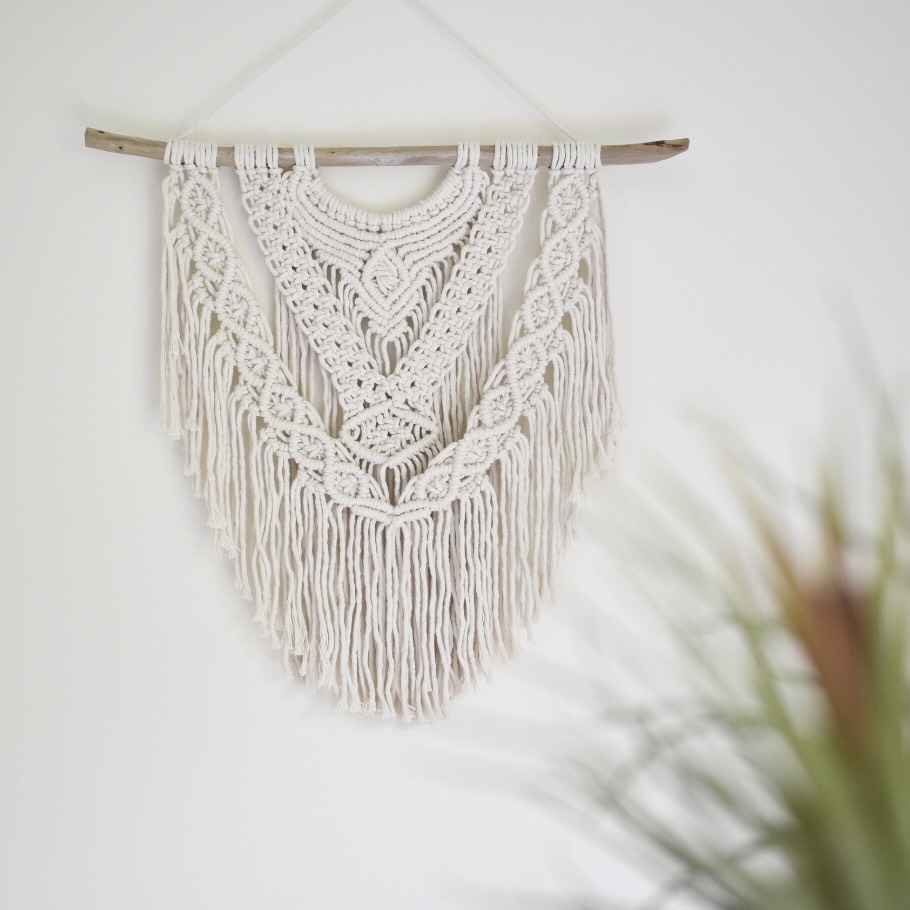Coastal Luxury Macrame Wall Art