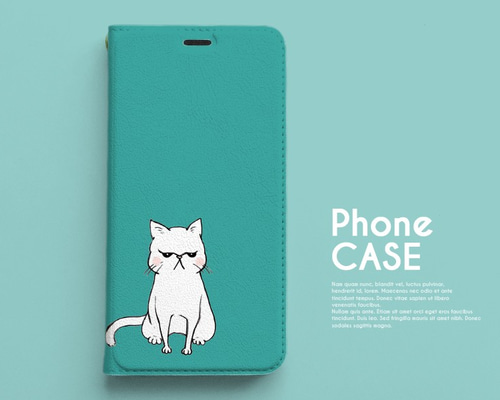 ベルトなし＊ぶちゃいくな猫＊iPhoneケース＊ iPhoneケース