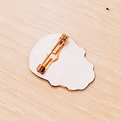 メキシカンスカル♡ブローチ 2枚目の画像