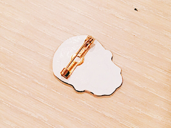 メキシカンスカル♡ブローチ 2枚目の画像