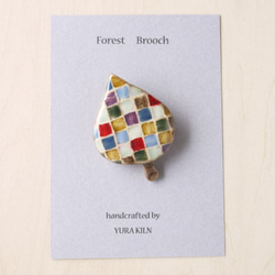 Forest Brooch (葉っぱ -３-） 4枚目の画像