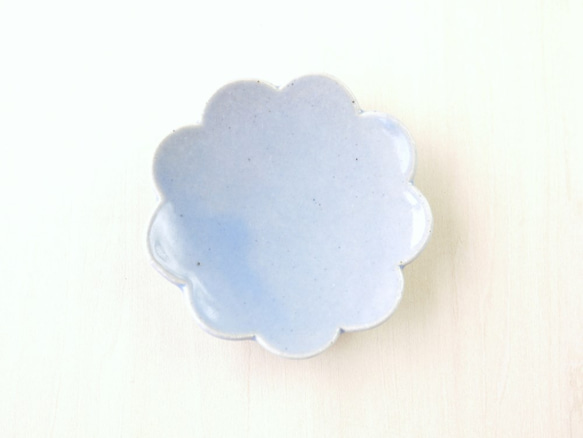 藍色花盤（小）·2件套 第3張的照片