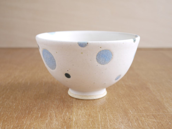 淺藍色海綿茶碗 第2張的照片