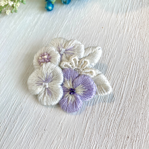 ブローチ マグネットブローチ 花束 上品 母の日 プレゼント