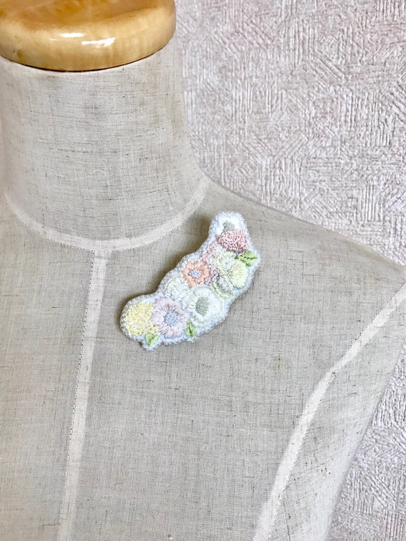 刺繍のネックレス 3way 3枚目の画像