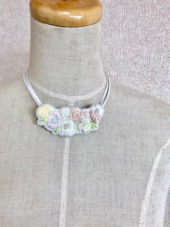 刺繍のネックレス 3way 5枚目の画像