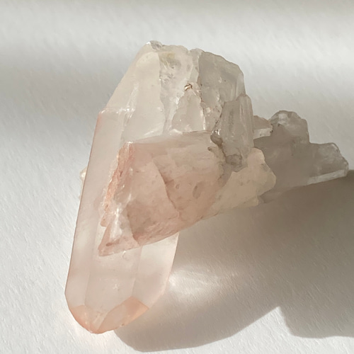 チャネリング✨ 虹入り レムリアンシードクリスタル ピンク 虹入り  