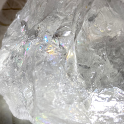 アーカンソー産✨　万華鏡　かち割り水晶　ロック水晶 2枚目の画像