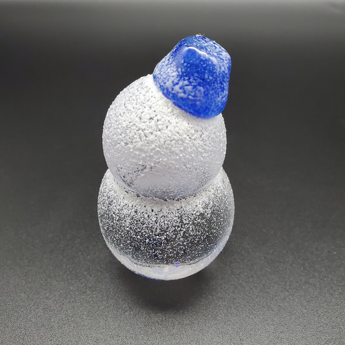 雪ん子だるま その他置物 硝子工房nico 通販 10637373｜Creema