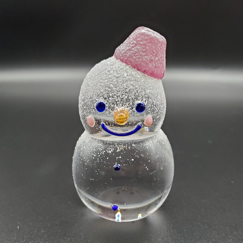 雪ん子だるま その他置物 硝子工房nico 通販 10637373｜Creema