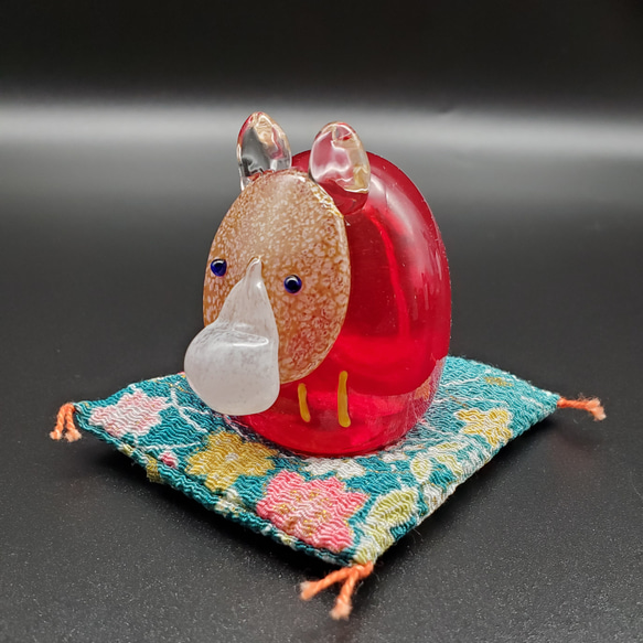 だるま干支 (午) その他置物 硝子工房nico 通販 11181508｜Creema