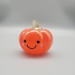 オーダーメイド】猫ちゃんのびっくりハロウィンかぼちゃ 立体