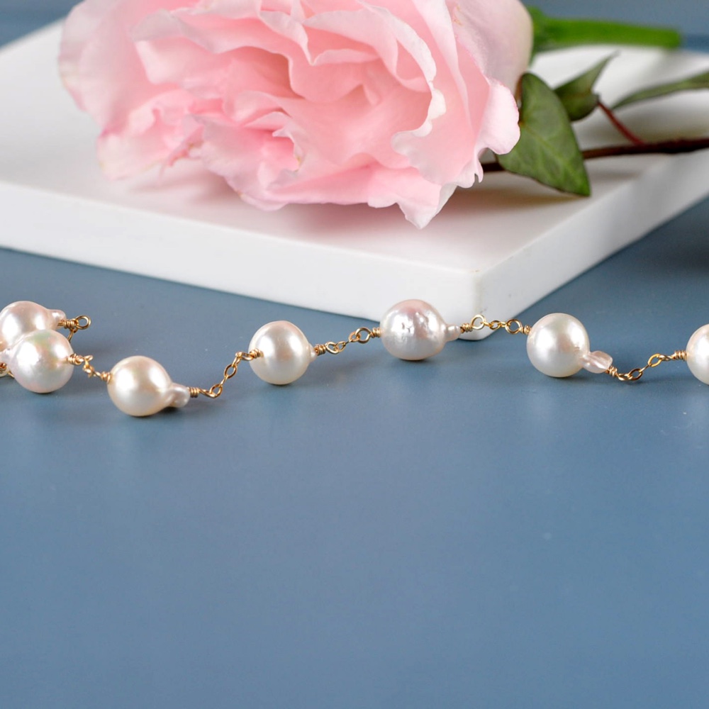 アコヤ本真珠ブレスレット14kgf