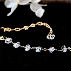Herquimer鑽石設計鏈手鍊 第1張的照片