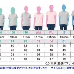 シャーベットカラー☆タイダイ染めTシャツ　WL　綿100%　氷染め 3枚目の画像