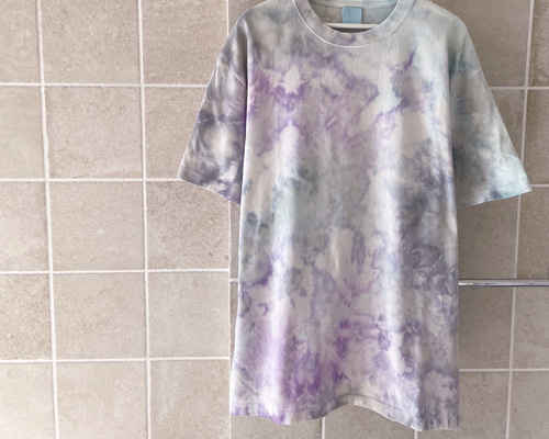 メンズ タイダイ柄シャツ 染めプリント カジュアル Z06947 タイダイTシャツ | メンズ | 1枚 | TDT-148 | Mブラック