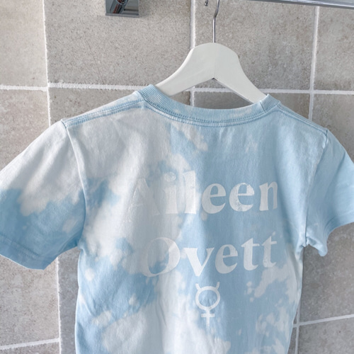 TIE‐DYE NUMBERING BIG T-SHIRT feat.TEPPEI FURUYAMA (BLUE