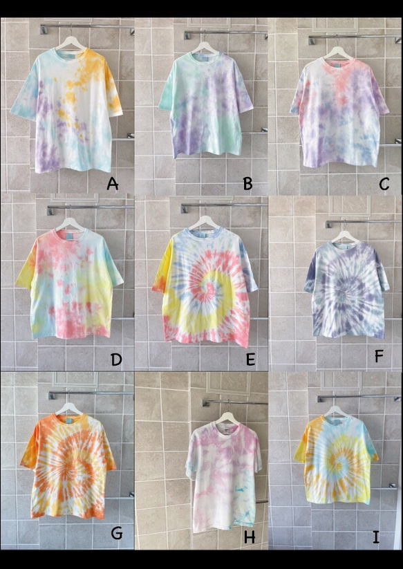 【キッズ】色柄サイズOK！あなただけのタイダイ柄　半袖Tシャツ　綿100%　一点物　タイダイ染め　子供服 人気・おすすめ｜使いやすい・旅行におすすめ 品質保証 全国発送 日本国内発送・最短翌日お届け