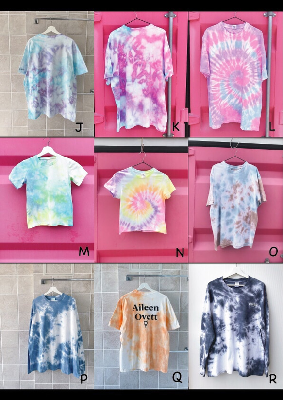 【キッズ】色柄サイズOK！あなただけのタイダイ柄　半袖Tシャツ　綿100%　一点物　タイダイ染め　子供服 人気・おすすめ｜使いやすい・旅行におすすめ 品質保証 全国発送 日本国内発送・最短翌日お届け