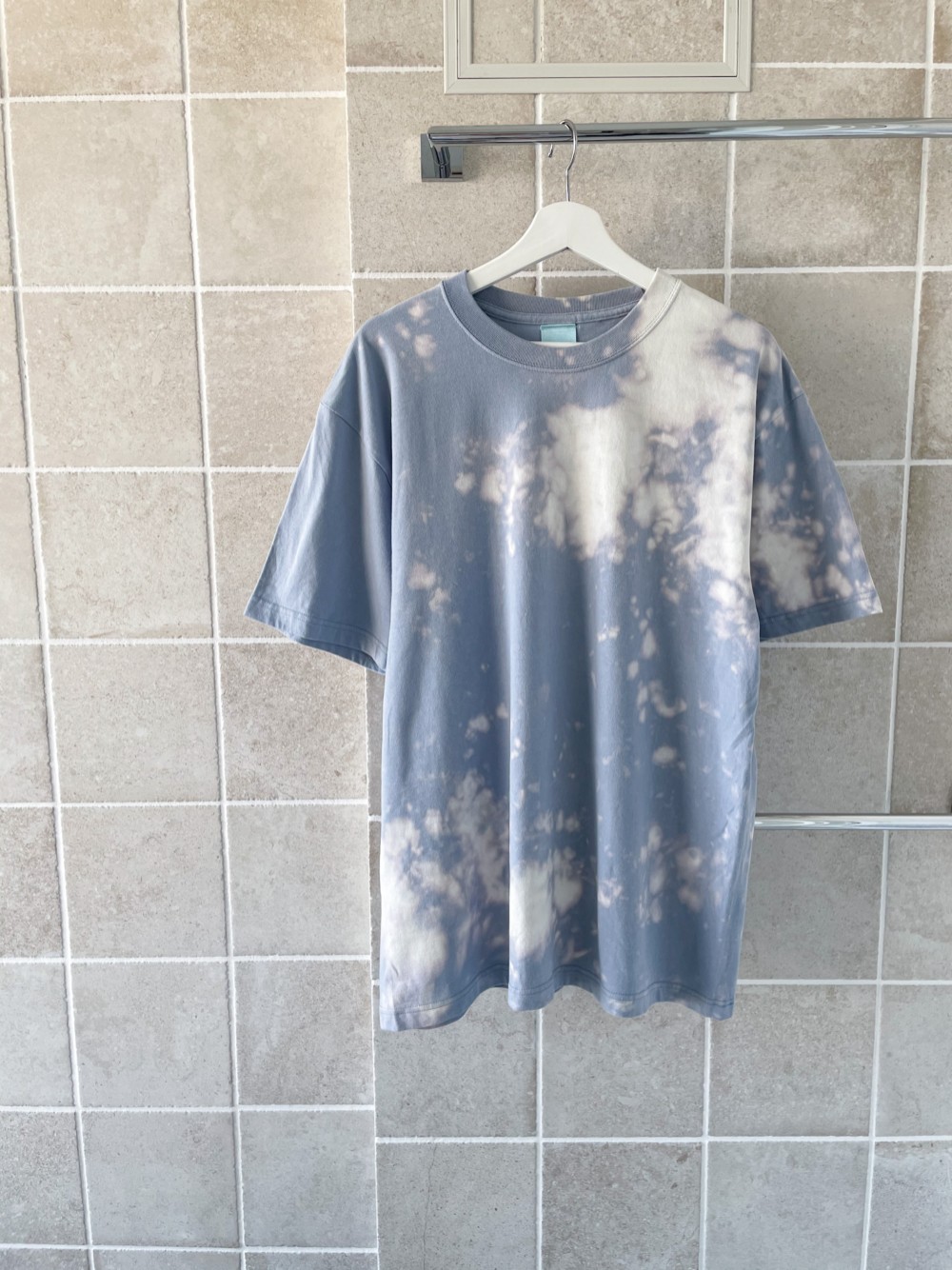 TIE‐DYE NUMBERING BIG T-SHIRT feat.TEPPEI FURUYAMA (BLUE