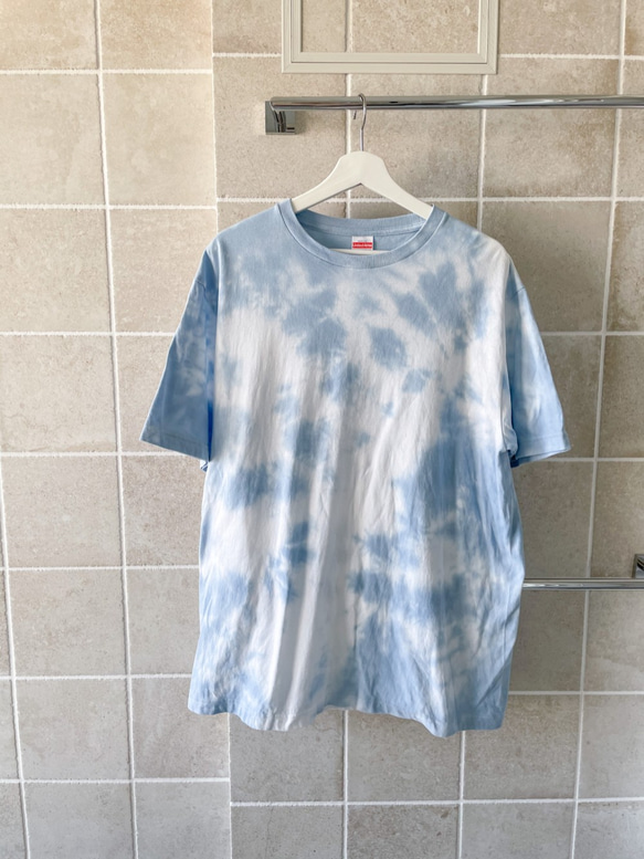 タイダイ Tシャツ ブルー　サイズ48 タイダイTシャツ | メンズ | 1枚 | TDT-148 | Mネイビー