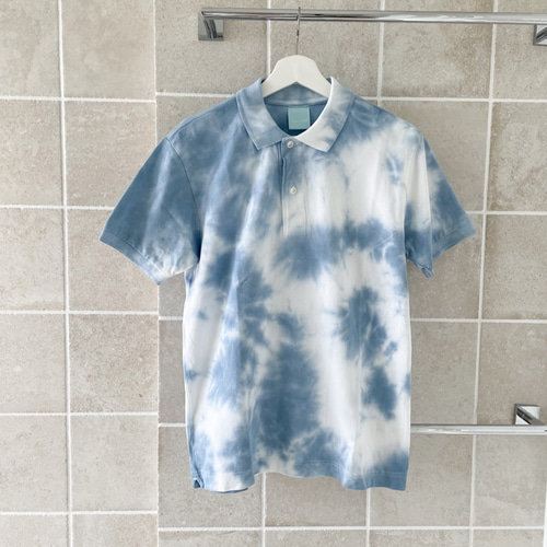 美品】レザレクション TieDyePolo ダイタイポロシャツ 美品