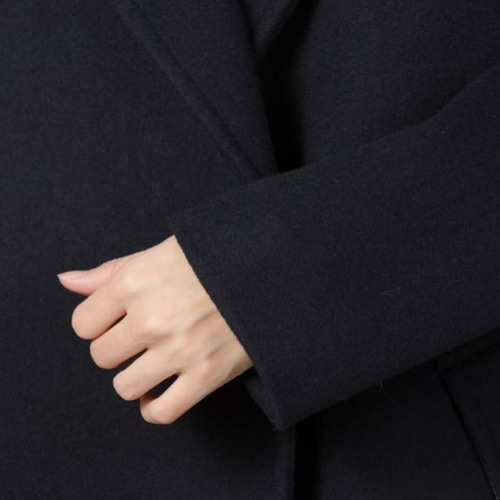 Theory カシミア混のダブルフェイスコート チェスターコート ネイビー COAT ISSUE | Theory luxe（セオリーリュクス）公式通販サイト