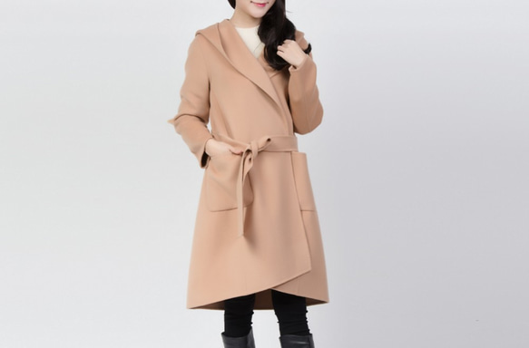 IENA ダブルフェイスショールカラーコート Wフェイスショールカラーコート IENA ダブルフェイスショール