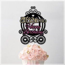 ★名前入り★ケーキトッパー custom made cake topper 3枚目の画像