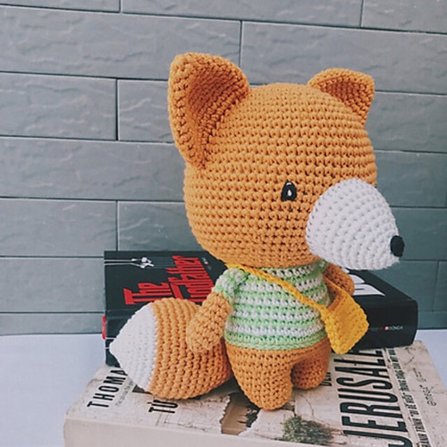 あみぐるみ キツネ 編みぐるみ 出産祝い おもちゃ 女の子 男の子 編み