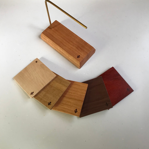 チェリー版インテリアとして楽しめるコースターセット コースター 木工