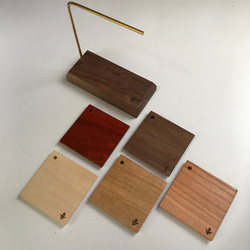 インテリアとして楽しめるコースターセット 4枚目の画像