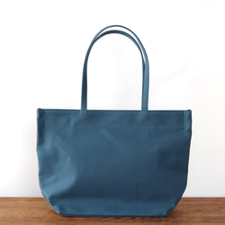 《Canvas》Simple tote Bag ミネラルブルー 1枚目の画像