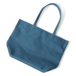 《Canvas》Simple tote Bag ミネラルブルー 9枚目の画像