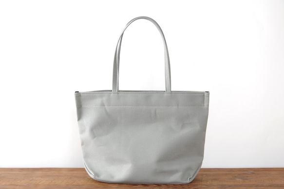 《Canvas》Simple tote Bag グレー 1枚目の画像