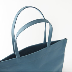 《Canvas》Simple tote Bag グレー 2枚目の画像