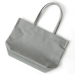 《Canvas》Simple tote Bag グレー 9枚目の画像