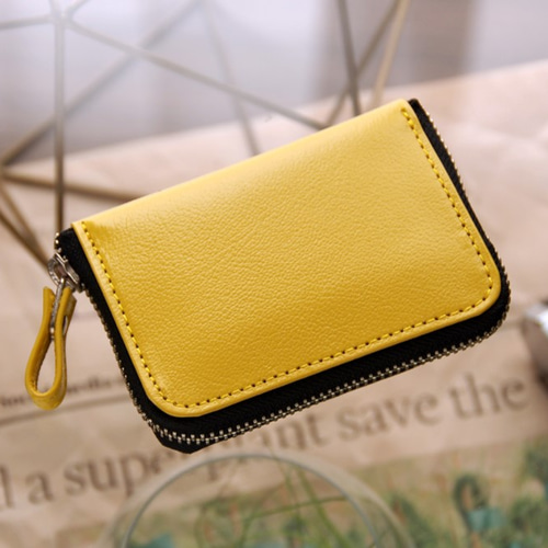 CHLOE》◇ラウンドファスナー小銭入れ◇Type-B◇イエロー◇ 小銭入れ・コインケース KIKUCHI LEATHER  通販｜Creema(クリーマ) 8093954