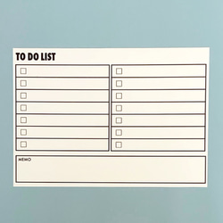 シールタイプのホワイトボード to do list 横 スケジュール B5 　04 1枚目の画像